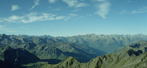 Uitzicht Pyreneeën